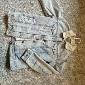 Levi denim Sherpa jacket